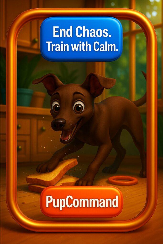 Excited dog barking at strangers during positive reinforcement training session, part of calm dog behavior guide