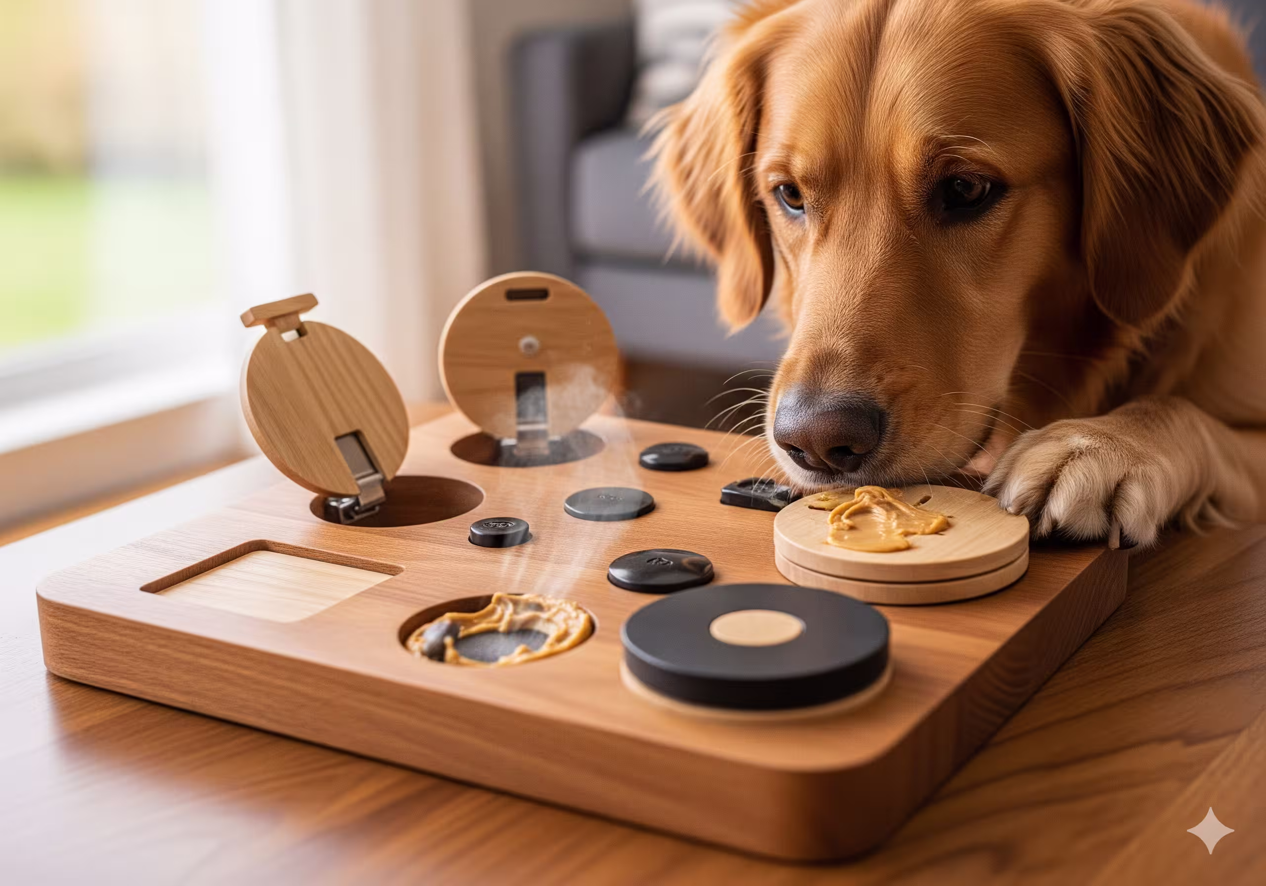 A person holding a variety of dog treats.