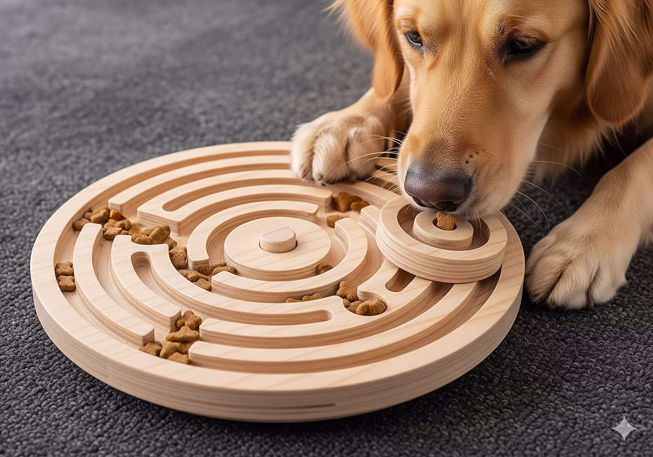 Circular spinner puzzle that reveals slots when rotated