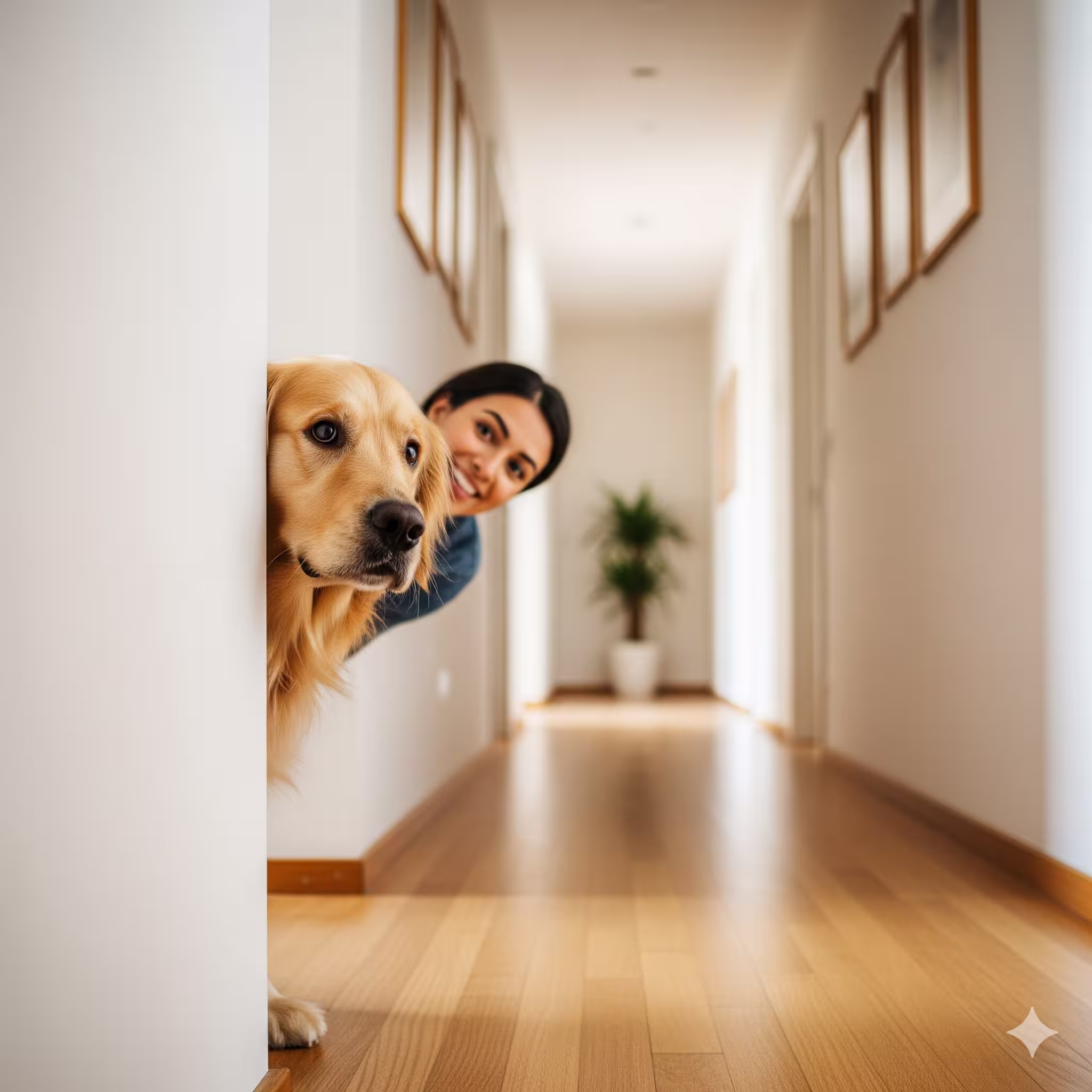 A calm and quiet room set up for a focused dog training session