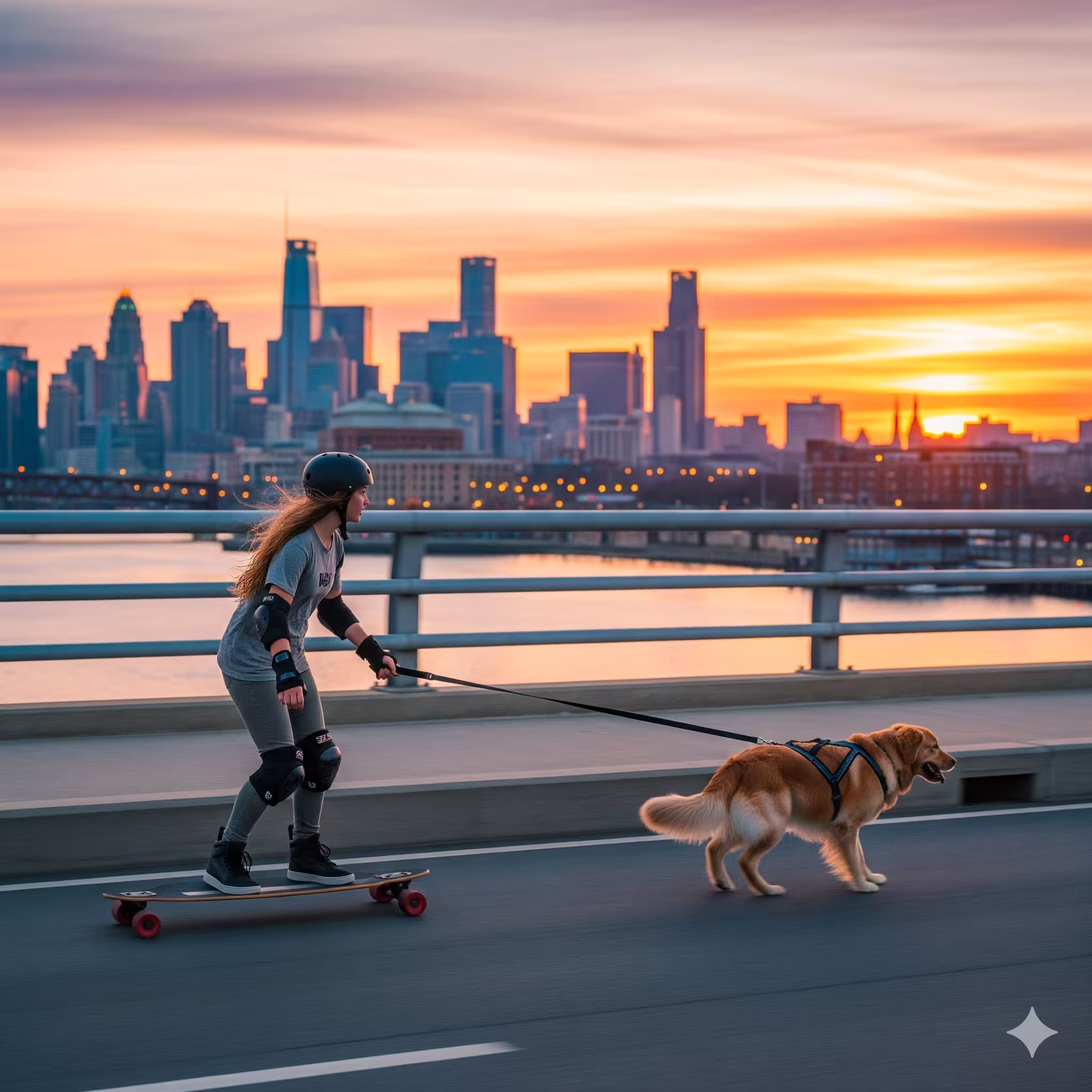 Assisted push and straight pull longboardjoring variant placeholder image